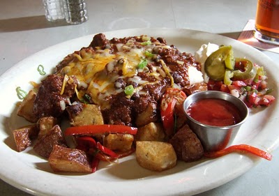 Leftover Chili Eggs